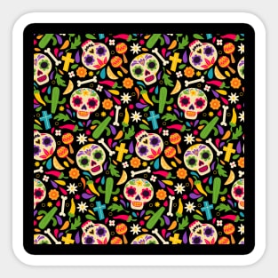 Halloween pattern Sticker